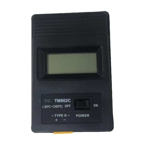 Thermomètre portable à affichage numérique type K pour surface de précision
