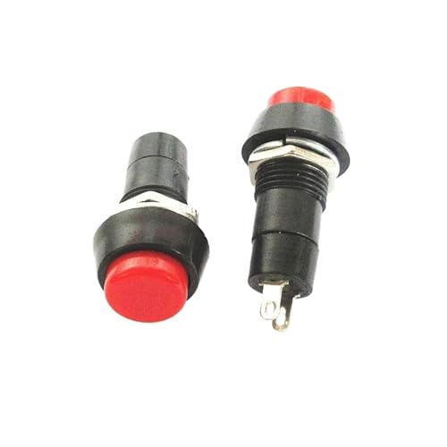 Interrupteur autobloquant 12mm PBS-11B bouton-poussoir 3A 2PIN pour circuit