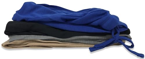 Women's 4 Pack Casual Active Relaxed Flowy Fit Capri Semi Sheer Cropped Bermuda Short Lounge Pants4