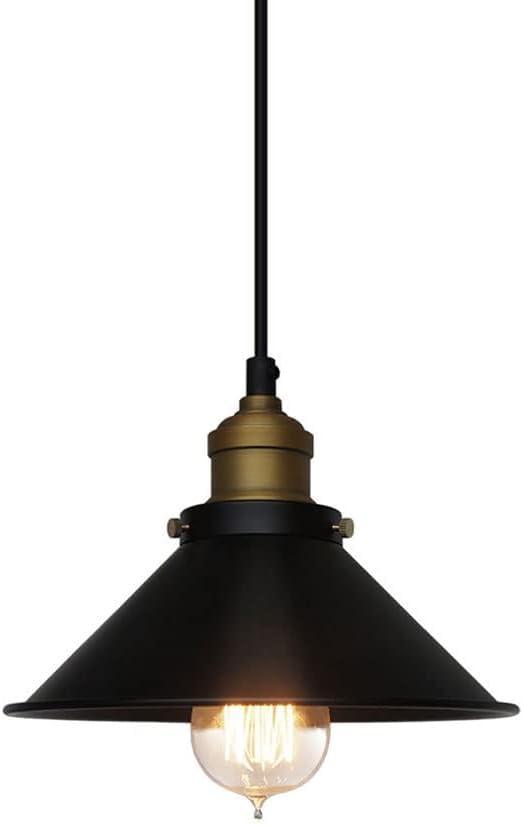 Suspension industrielle réglable hauteur pour îlot de cuisine et table à manger