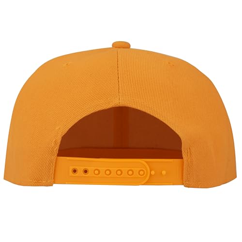 Image of Gelante Plain Blank Flat Brim Adjustable Snapback Baseball Caps Wholesale LOT 12 Pack