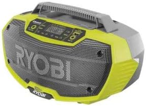 18V STEREO RADIO WITH BLUETOOTH, WITHOUT BATTERY | RYOBI | ONE + | MODEL R18RH-0 | OF TWO LOUDSPEAKERS | WITH USB PORT
