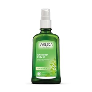 WELEDA berken cellulitis-olie, strakke natuurlijke cosmetica lichaamsolie voor nieuwe spankracht en gladde huid, werkt dermatologisch bevestigd en met aangename geur (1 x 100 ml)