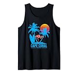Photo Gallery cape coral florida. flamingo and palm trees tropical sunset canotta Photo Gallery cape coral florida. flamingo and palm trees tropical sunset canotta