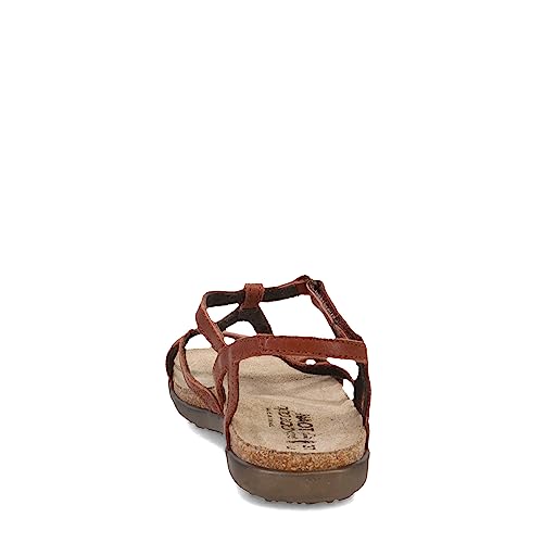 Image of NAOT Footwear Women's Dorith Sandal with Cork Footbed and Arch Support Footbed - Adjustable Sandal With Backstrap - Comfort and Support - Lightweight and Perfect for Travel - Narrow to Medium Fit