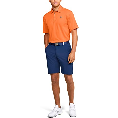 Image of Under Armour Men's Polyester Solid Tech Polo | T-Shirt | 1290140-001