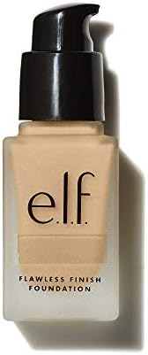 e.l.f. Flawless Finish Foundation, Lightweight & Medium Coverage, Semi-Matte Finish, Pearl, 0.68 Fl Oz (20mL)
