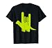 American Sign Language I Love You Shirt Valentines Gift Kids