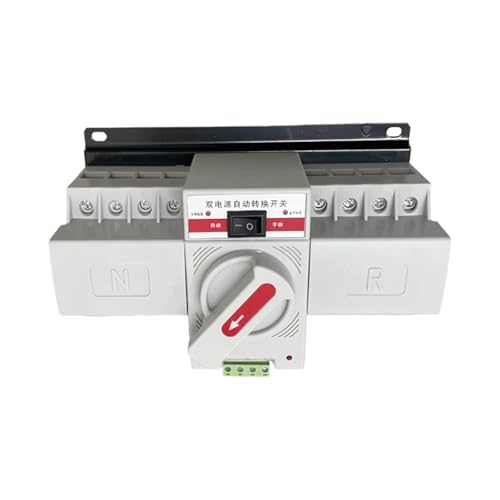 Interruptor de Transferencia Automática con Cambio Rápido MCCB Doble Potencia AC 350V-415V 6