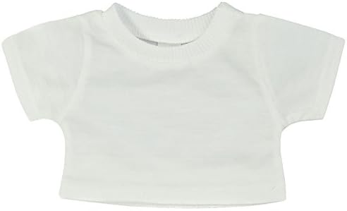 Mumbles Teddy Bear T-Shirt Accessory (S) (White)
