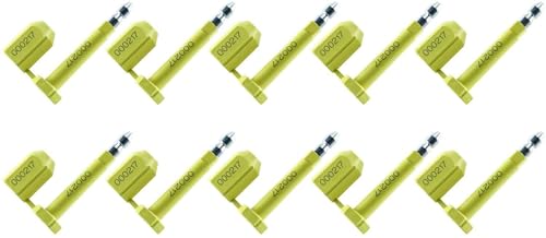 Amarine Made Bolt Seal (100) Shipping Seal With Print Progressive Numbering For Cargo Containers And Truck Trailers thumb #1
