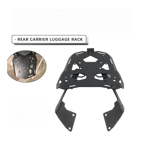 Porte-bagages CB500X arrière : fixations optimisées pour top case - 2