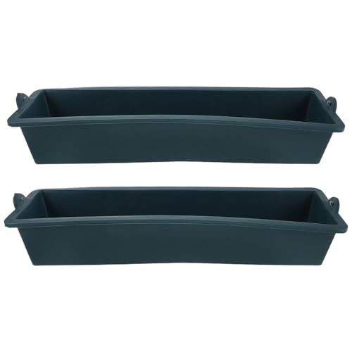 Mangeoire à volaille facile à nettoyer lot de 2 plastique robuste