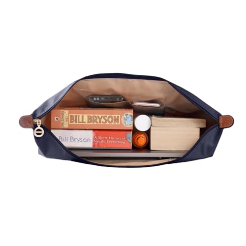 Bolso Tote de Nylon Impermeable para Mujer Ligero con Cierre miniatura 4