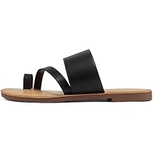 Soda Joan Womens Open Toe Slip On Flip Flop Sandals