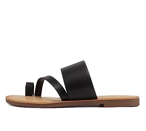 Soda Joan Womens Open Toe Slip On Flip Flop Sandals