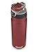 Coleman FreeFlow AutoSeal Insulated Stainless Steel Water Bottle 40 Ounce , Heritage Red