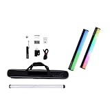 工作室摄影设备 2500-7500K RGB LED チューブ ライト F21X