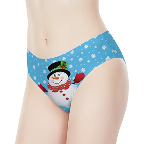 Image of Dellukee Sexy Women Underwear Briefs Breathable Hipster Panty White Alpaca Print
