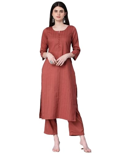 Image of Hritika Self Design Viscose Rayon Kurta & Trousers Set (HRKB0048 Parent)