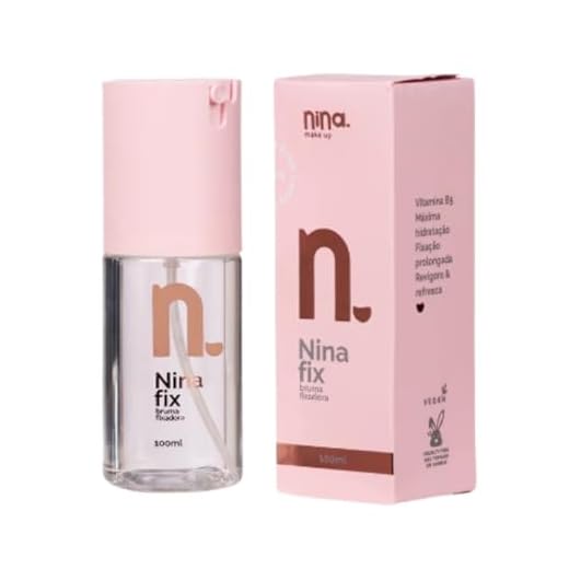 Nina Makeup, Nina Makeup Bruma Fixadora Fix 100ml