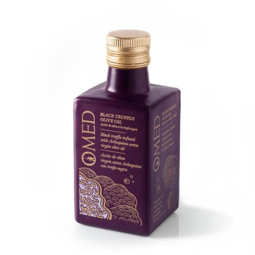 O-MED Aceite de Oliva Extra Virgen con Trufa Negra 250 ml miniatura 1