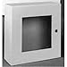 Wiegmann N412242008WC N412-WC Ultimate Series NEMA 4/12 Single Window Door Wall Mount Enclosure, 24" x 20" x 8", Steel
