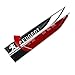 CXRUGZCB Car Body Chrome Side Emblem Stickers, Side Wing Emblem Badge Stickers, Styling Decoration Decal Accessories, for Peugeot 107 108 206 207 308 307 508 2008 3008