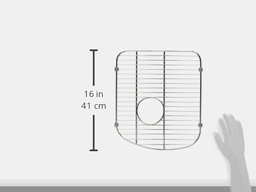 KOHLER 5182-ST Smart Divide stainless steel sink rack, 13-1/2" x 15-3/8", - image 2