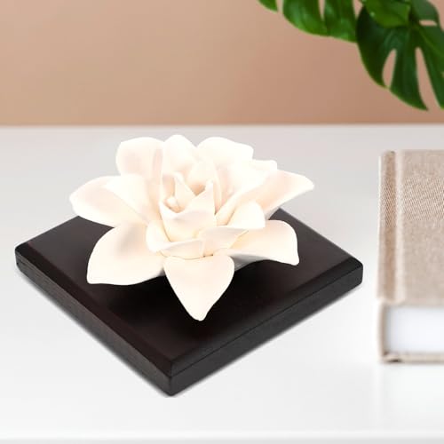 Difusor aromático eléctrico portátil de cerámica para auto miniatura 6