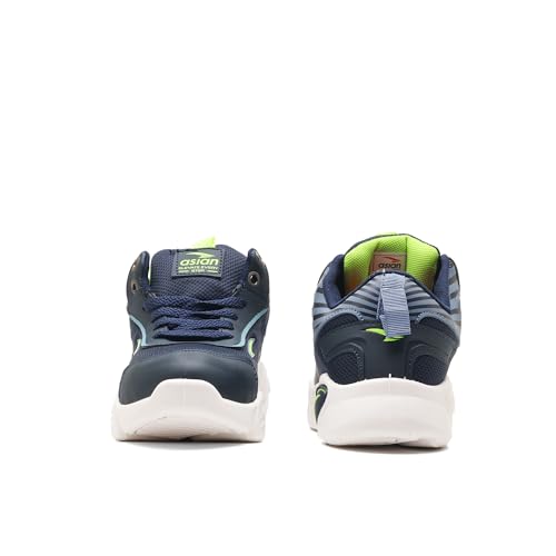 Image of ASIAN Kids VISION-11 Stylish Casual Chunky Sneakers with Laces for Boys, Trendy and Comfortable Shoes Perfect, Walking, and Outdoor Play, Lightweight and Durable Design Suitable for Kids