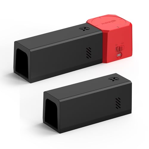 Teletrogy 2 in 1 Electronic Rat Traps Instant Kill, Electric Mouse Trap Highly Effective Rat Killer, Humane Rodent Traps for Indoors, Sound & Light Alarm for Kitchen,Garage,Warehouse