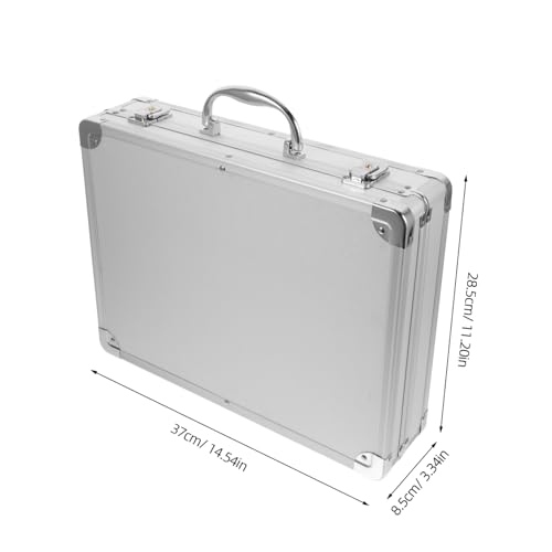 Tool Box Aluminum Storage Case Briefcase for Men Multi-functional Aluminum Alloy2