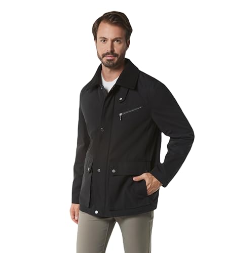 Image of Andrew Marc Men's Softshell Jacket, NAVY (CULLEN), Medium