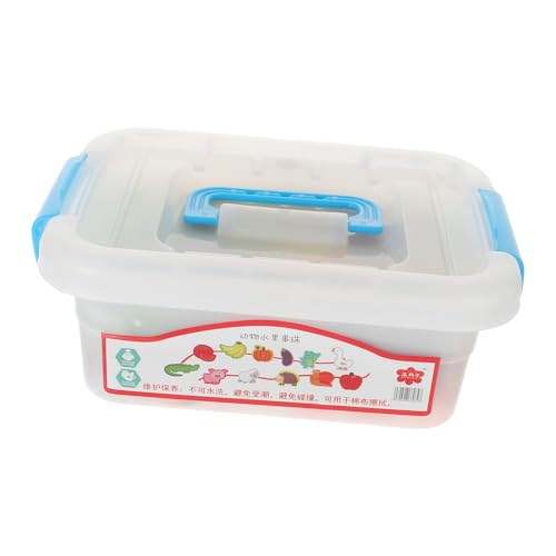 AMUSLESUR 木製ビーズおもちゃ 幼児向け串珠 指先訓練と形認識 知育に 粒動物 果物デザイン 歳からの遊び道具