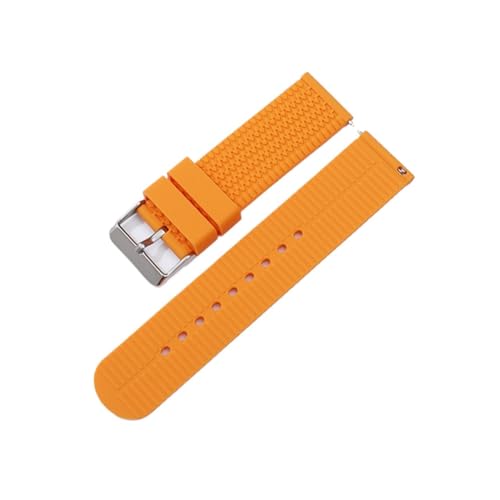 Bracelet montre sport silicone pour natation et running 22mm 24mm