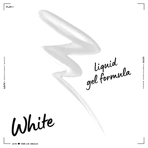 Nyx Professional Makeup 800897197179 Epic Wear Liquid Liner, Long-Lasting Waterproof Eyeliner - White thumb #1