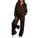LMRXOFE Hausanzug Damen Set Outdoor Freizeitanzug Jogginghose Sweatshirt