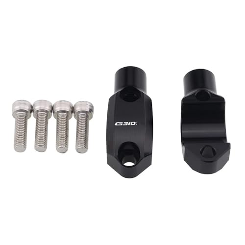 Rehausseurs serrage guidons moto 22mm et support maître-cylindre G310GS