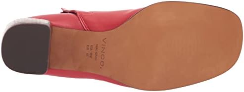 Vince Womens Maggie Bootie Phoenix Red Leather 6 M | Image 3