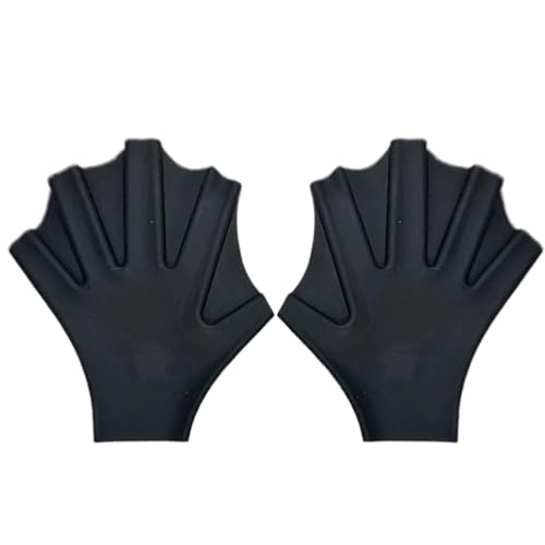 de mano para , , entrenador de natación de silicona - pato guantes ayudas de flotación para los adultos adolescentes en la piscina para la playa de entrenamiento de entrenamiento