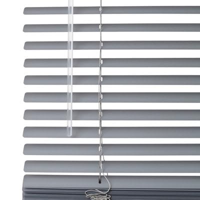 GoodHome Store vénitien Aluminium Studio Gris 180 x 180 cm