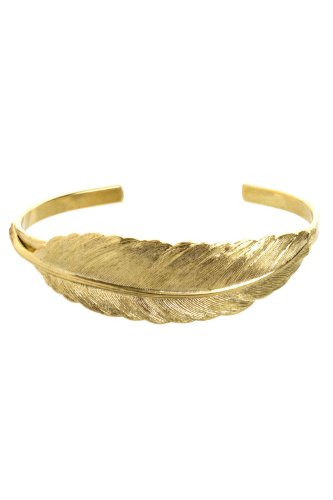 Preisvergleich Produktbild Tom Shot - Feder Gold Armband