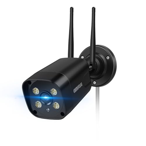 【カラー暗視撮影・人感発光】 防犯カメラ ワイヤレス 屋外 監視カメラ...