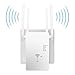 Produktbild WLAN Repeater WLAN Verstärker 1200Mbit/s Dual-Band WiFi Booster mit Repeater/Router/Access Point Modus,4 Antennen,Einfache Einrichtung,WiFi Range Extender mit LAN/WAN Portweiß