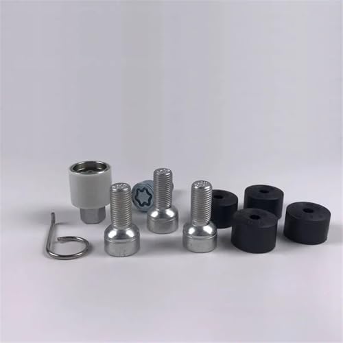 Tornillos de rueda antirrobo para evitar robos de llantas con juego de buje tipo 523