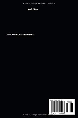 LES NOURRITURES TERRESTRES (French Edition)
