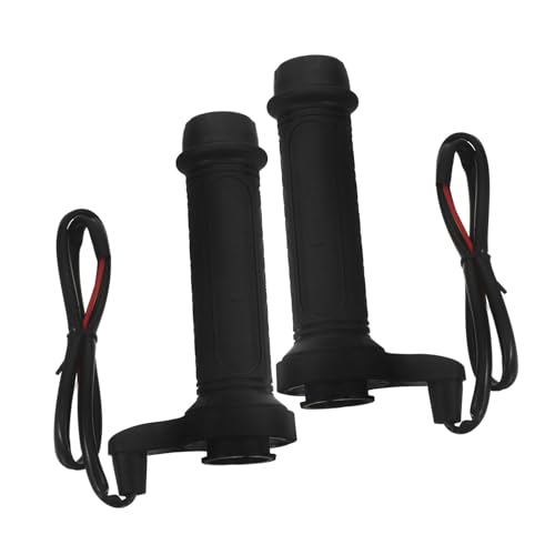 Ciieeo Mango calentado motorcycle heated handlebar manillar moto calefactable empuñadura de manillar de motocicleta calefactable moto electrico calentado Negro