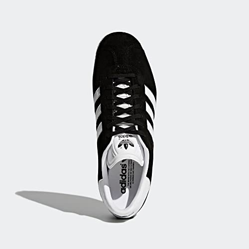 Image of Adidas Originals Men's Gazelle Lace-up Sneaker,Black /White /Gold Met.,8.5 M US