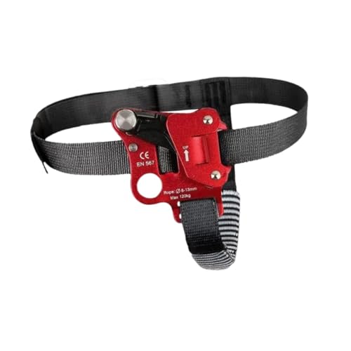 FashionCha Foot Ascender Aparato Portátil para Escalada Riser de Pie Ergonómico Herramienta para Verticales Y Equipo de Protección Fabricado en Aluminio, Bien